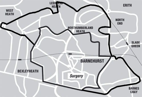 Practice Area Map